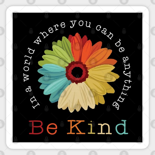 Be Kind Sticker by Rebranded_Customs